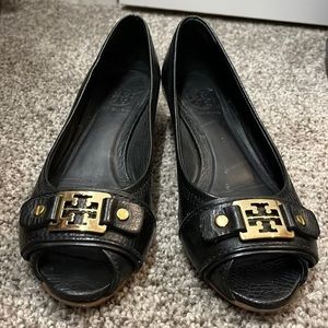 Tory Burch peep toe sandals